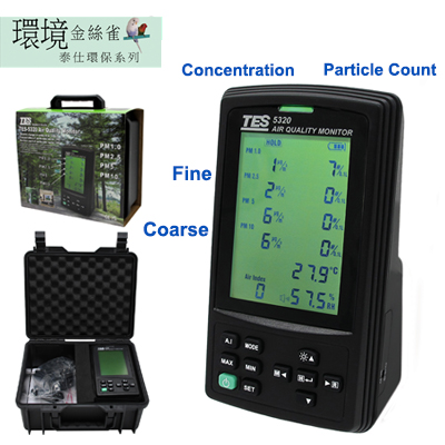 Multi-channel Suspended Particulate Matter Analyzer
PM1.0/PM2.5/PM5/PM10
Suspended Particulate Matter (PM) Concentration
Suspended Particulate Matter (PM) Particle Count
